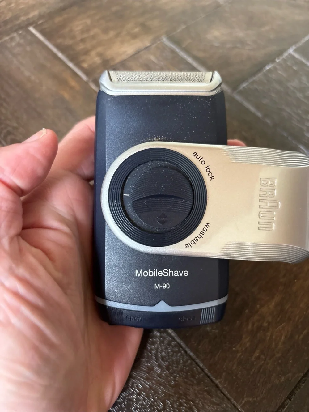 Braun Electric Razor M90 Washable Mobile Shaver